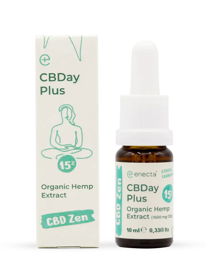 CBDay Plus full-spectrum CBD oil - 15% - 10 ml