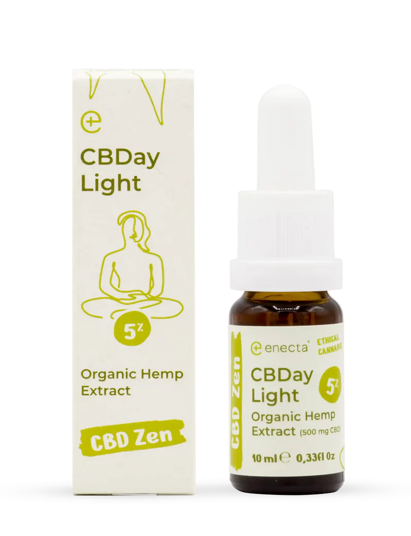 CBDay Light - Full Spectrum CBD Oil 5% - 10 ml