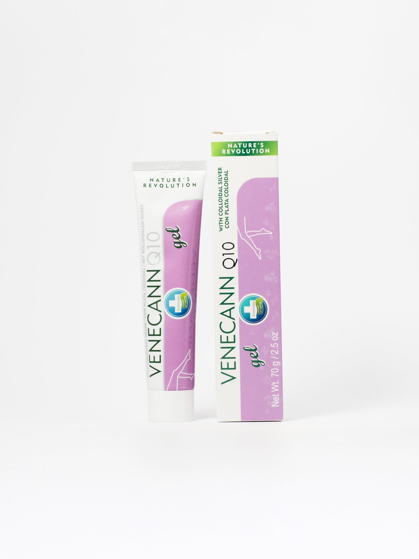 Gel de cannabis VARICANN Q10 para pernas cansadas