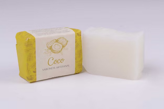 Sabonete Artesanal de Óleo de Coco