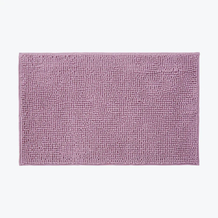 Chenille Bobble Bath Mat - Super Soft Microfibre & Non-Slip