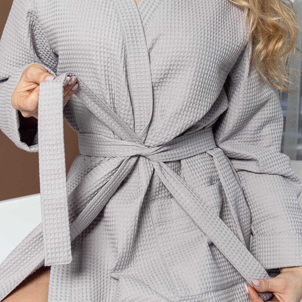 Unisex Spa Waffle Dressing Gown