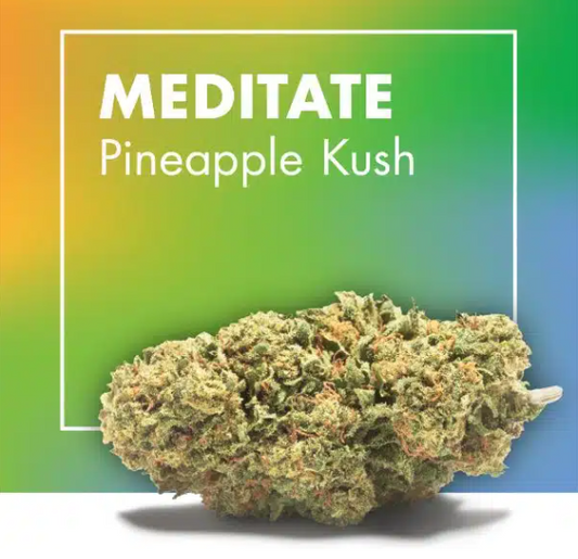 Flores de CBD MEDITATE (Pineapple Kush)