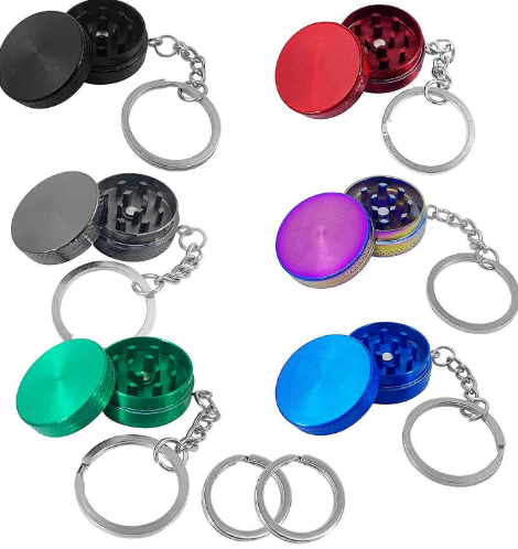 Portable Metal Keychain Grinder