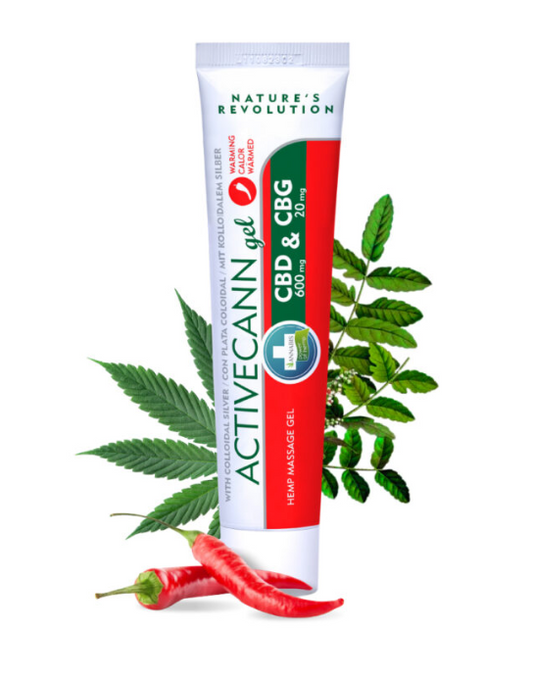 ACTIVECANN CBD + CBG Warming Effect – CBD Warming Massage Cream 75 ml