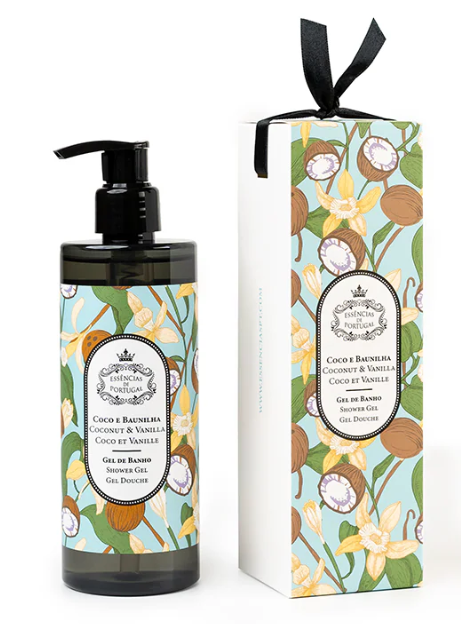 Gel de Banho Coco e Baunilha